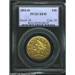 1853-O $10 XF45 PCGS....