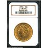 Image 1 : 1904 $20 MS63 NGC....