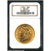 Image 1 : 1904 $20 MS63 NGC....