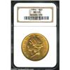Image 1 : 1904 $20 MS63 NGC....