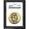 Image 1 : 1908 $20 No Motto MS62 ANACS....