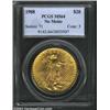 Image 1 : 1908 $20 No Motto MS64 PCGS. Well struck and highly lustrous, with a modest number of grazes and...