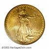 Image 1 : 1908-D $20 Motto MS65 NGC....