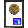 Image 2 : 1909/8 $20 MS61 NGC. Scarce in Mint State, this piece has a few small abrasions that prevent a hi...