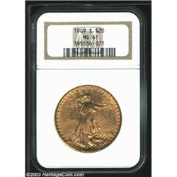 1909-S $20 MS61 NGC....