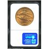 Image 2 : 1909-S $20 MS62 NGC....