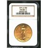 Image 1 : 1910-S $20 MS63 NGC....