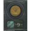 Image 2 : 1855 $10 XF45 PCGS. The borders have generous golden-brown luster, and this older holder example...