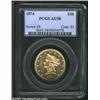 Image 1 : 1874 $10 AU58 PCGS....
