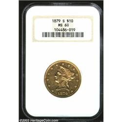 1879-S $10 MS60 NGC....