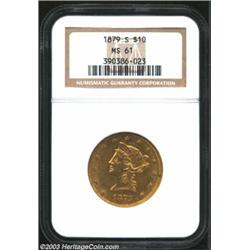 1879-S $10 MS61 NGC....