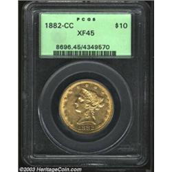 1882-CC $10 XF45 PCGS....