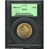 Image 1 : 1882-CC $10 XF45 PCGS....