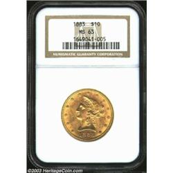 1883 $10 MS63 NGC....