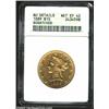 Image 1 : 1889 $10 --Scratched--ANACS. AU Details, Net XF40. A hairlined representative that has a couple o...