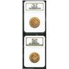 Image 1 : 1892 $10 MS62 NGC, well struck and with attractive peach color, the fields are lightly abraded; a...