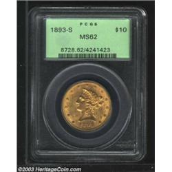 1893-S $10 MS62 PCGS....