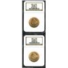Image 1 : 1894 $10 MS62 NGC, a small contact mark on Liberty's temple but otherwise clean for the grade; an...