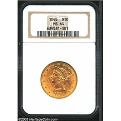 1895 $10 MS64 NGC....