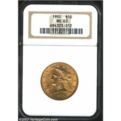 1900 $10 MS63 NGC....