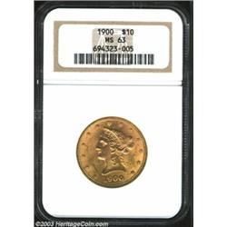 1900 $10 MS63 NGC....