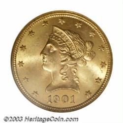 1901 $10 MS65 NGC....