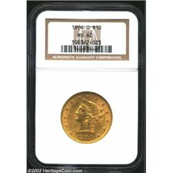 1904-O $10 MS62 NGC....