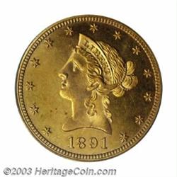1891 $10 PR64 PCGS....