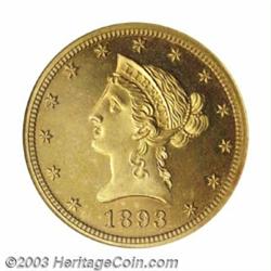 1893 $10 PR64 Cameo NGC....
