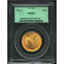 1911 $10 MS63 PCGS....