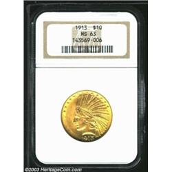 1913 $10 MS63 NGC....