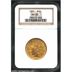 1915 $10 MS62 NGC....