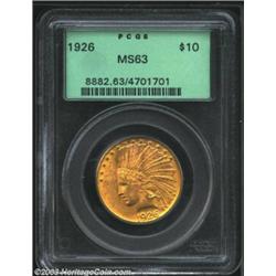 1926 $10 MS63 PCGS....