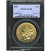 Image 1 : 1851 $20 AU50 PCGS....