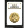 Image 1 : 1852 $20 AU58 NGC....