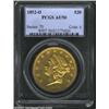 Image 1 : 1852-O $20 AU50 PCGS....