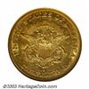 Image 2 : 1852-O $20 AU53 NGC. One of several AU or better survivors of this desirable New Orleans issue in...