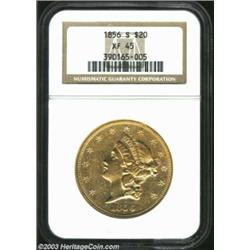 1856-S $20 XF45 NGC....