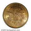 Image 2 : 1857-S $20 Narrow Serif MS65 PCGS....
