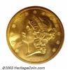 Image 1 : 1857-S $20 Spiked Shield MS65 PCGS....