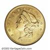 Image 1 : 1858 $20 AU58 NGC....