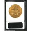 Image 2 : 1858-S $20 --Scratched--ANACS. AU Details, Net XF45. A bright vertical pinscratch is noted in the...