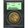 Image 3 : 1859 $20 XF45 PCGS....