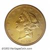 Image 1 : 1859-O $20 --Altered Surfaces--ANACS. AU Details, Net XF40....