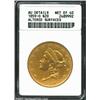 Image 3 : 1859-O $20 --Altered Surfaces--ANACS. AU Details, Net XF40....