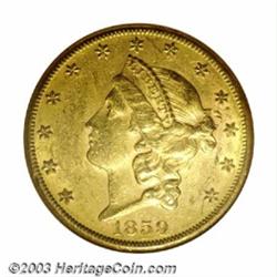 1859-S $20 AU58 NGC....