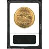 Image 2 : 1860-S $20 --Damaged--ANACS. Unc Details, Net AU50. Three presumed attempted punctures on the low...