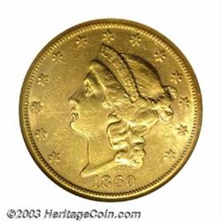 1860-S $20 AU55 NGC....