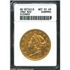 Image 1 : 1862 $20 --Cleaned--ANACS. AU Details, Net XF40....