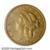 Image 1 : 1864-S $20 AU55 NGC....